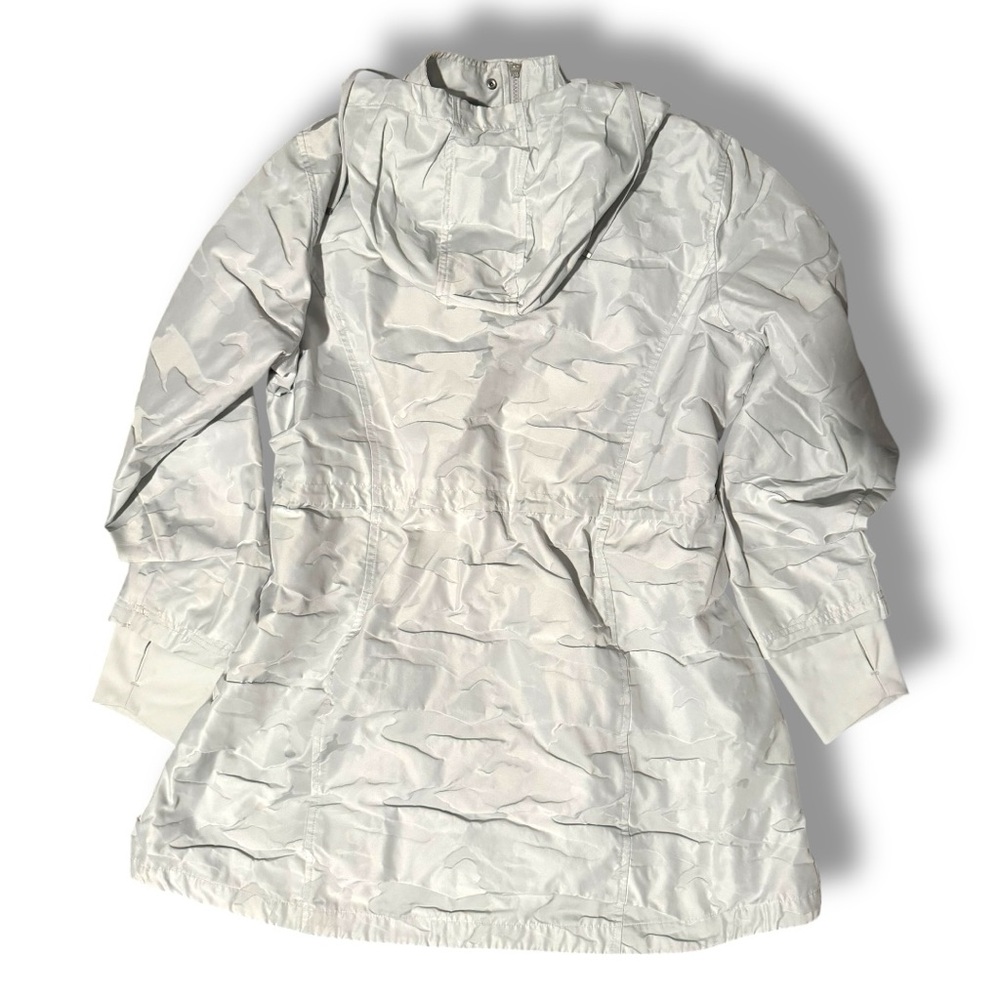🧥 Athletic Works Light Gray Camo Hooded Anorak Jacket/Quilted Insert XL - Picture 3 of 7